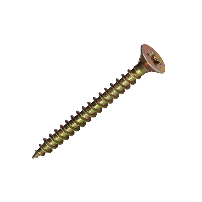 Tracon forgácslap csavar 4x50mm süllyesztett fejű facsavar 100db/csomag T450CS