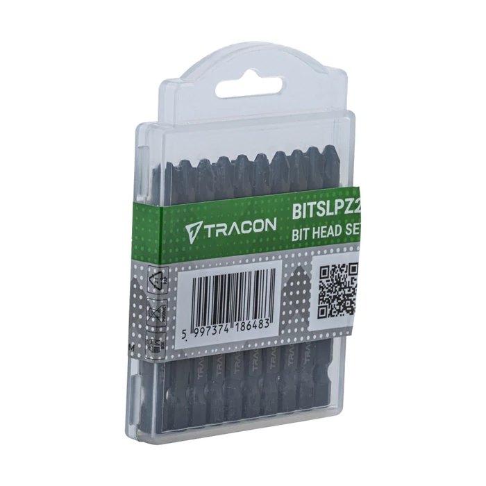 Tracon kombinált bitfej készlet hosszú 70mm SL/PZ2 BITSLPZ2
