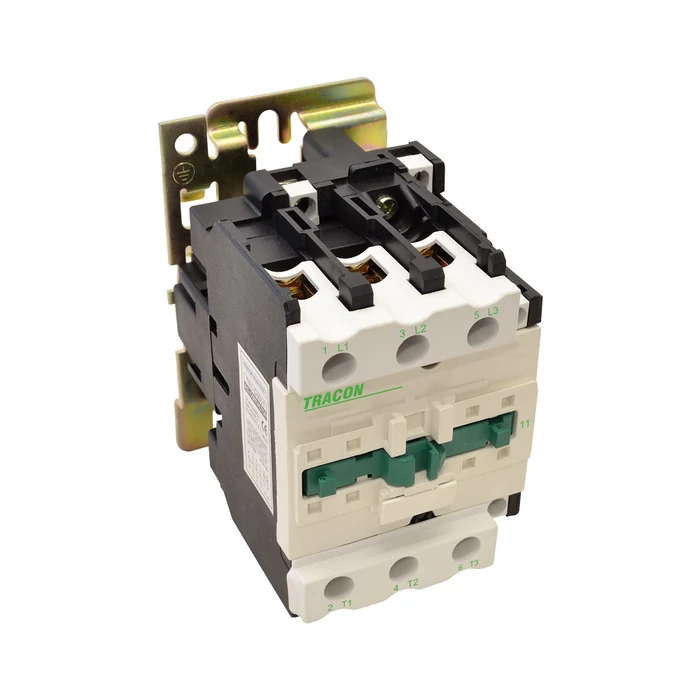 Tracon kontaktor mágneskapcsoló 95A 45kW 400V AC 3×NO+(1×NO+1×NC) TR1D9511V7
