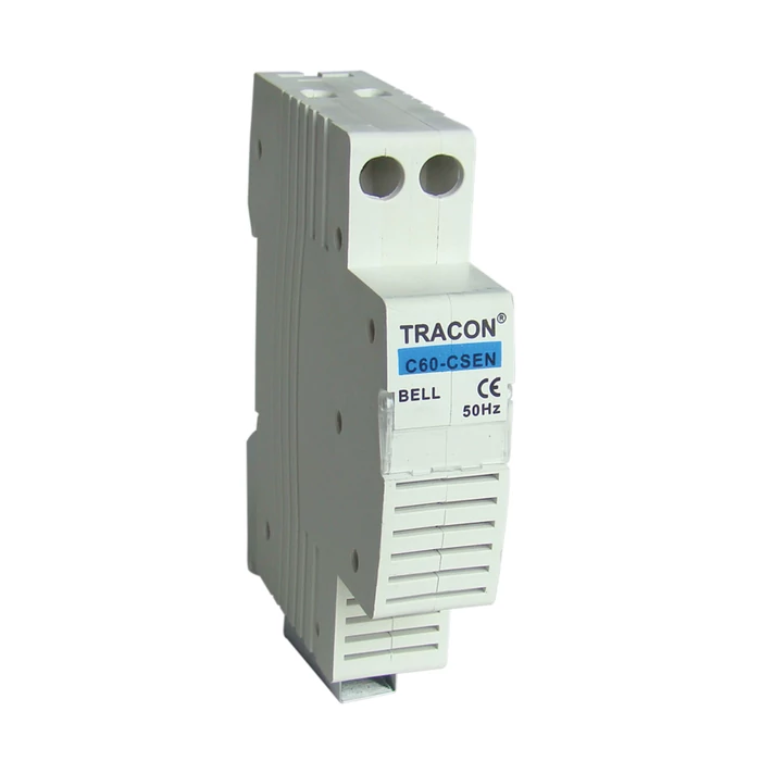 Tracon moduláris sorolható csengő 230V sines C60-CSEN