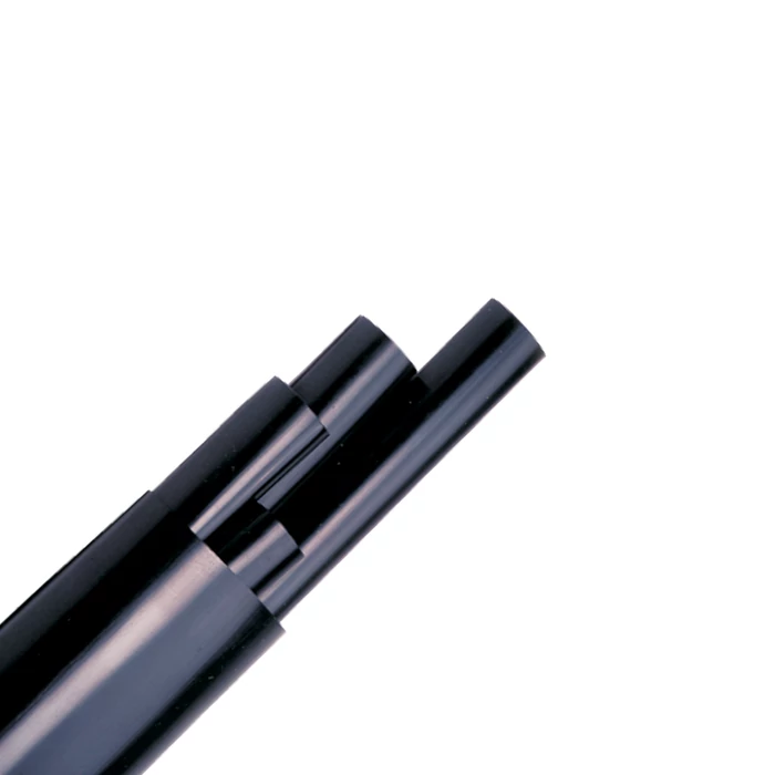 Tracon zsugorcső készlet 4x6mm2 közepesfalú gyantás fekete ZSRSET4-6