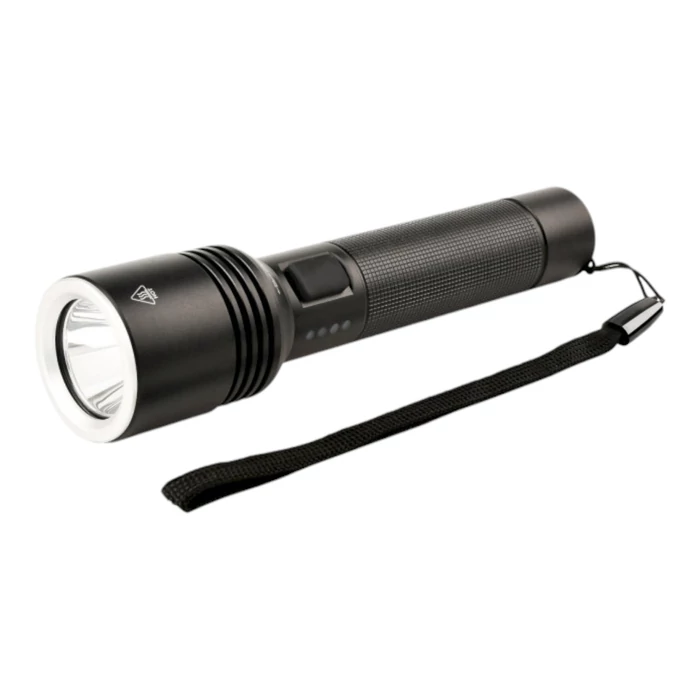 Ultratech LED akkus elemlámpa tölthető 5W 500lm 2200mAh ALU házzal és reflektorral LEDF500R