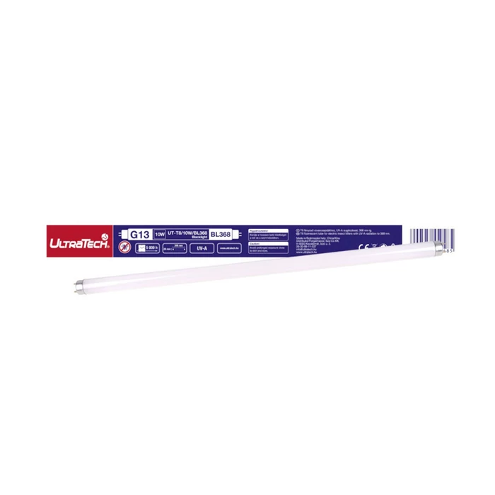 UltraTech rovarcsapda fénycső T8 10W 346 mm UV-A G13 UT-T8/10W/BL368