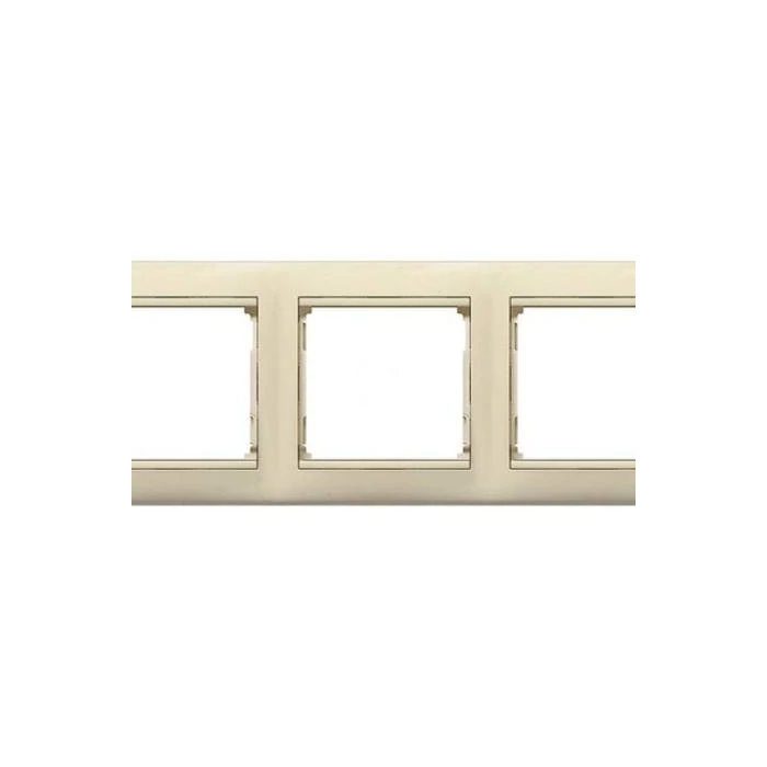 Valena hármas keret vízszintes elefántcsont