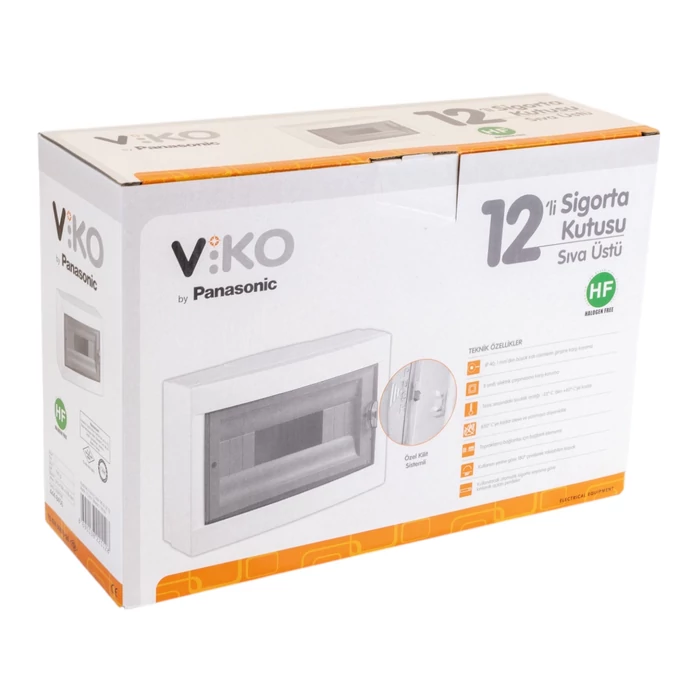 Viko falon kívüli elosztó 12 modul kiselosztó  IP40 90912112 lakáselosztó doboz