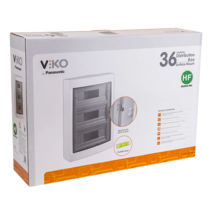 Viko falon kívüli elosztó 36 modul kiselosztó IP40 90912136 lakáselosztó doboz