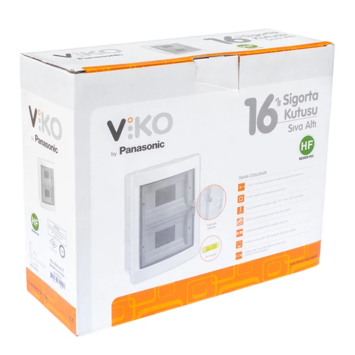 Viko lakáselosztó doboz süllyesztett 16 modul kiselosztó IP40 90912016