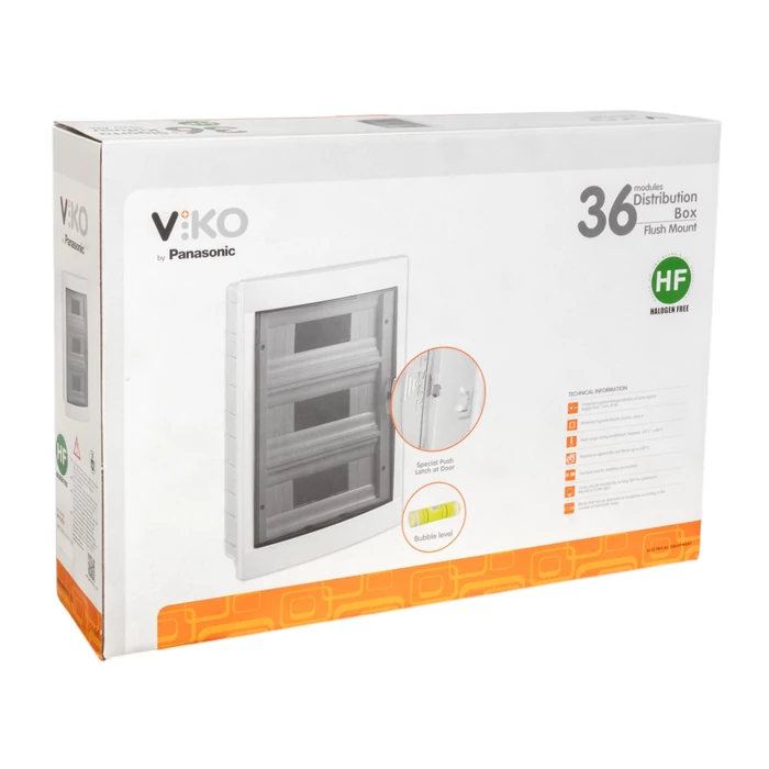 Viko lakáselosztó doboz süllyesztett 36 modul kiselosztó IP40 90912036