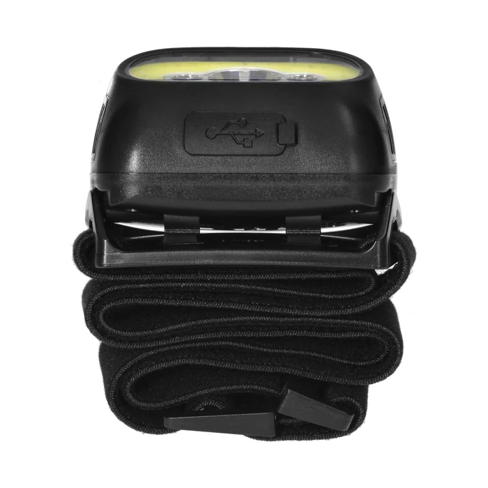 Virone LED akkumulátoros fejlámpa 3W 350lm 6000K 1200mAh USB LT-13/B