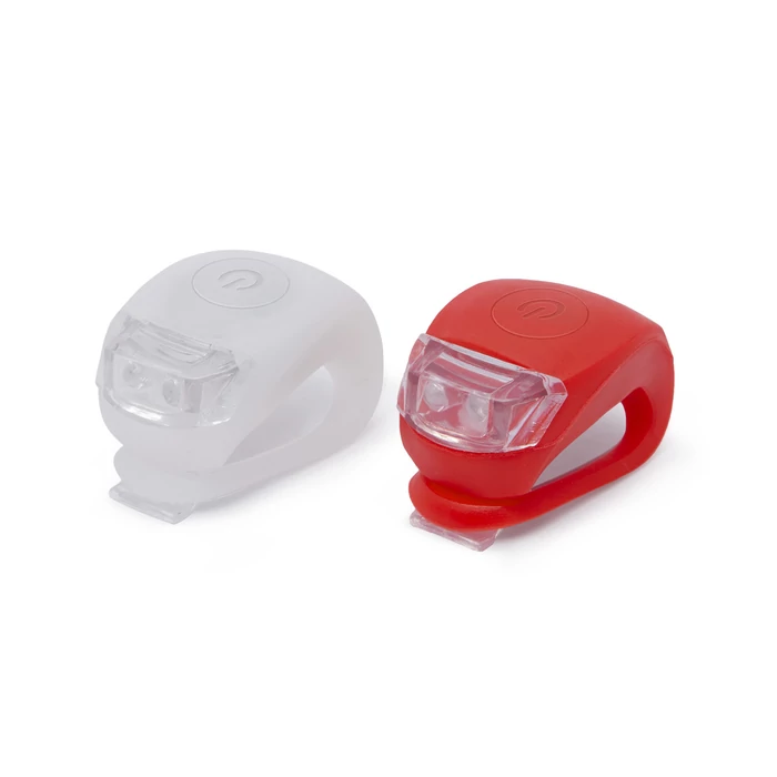 Wheel Zone LED-es kerékpár lámpa szett TPE borítással 57069B