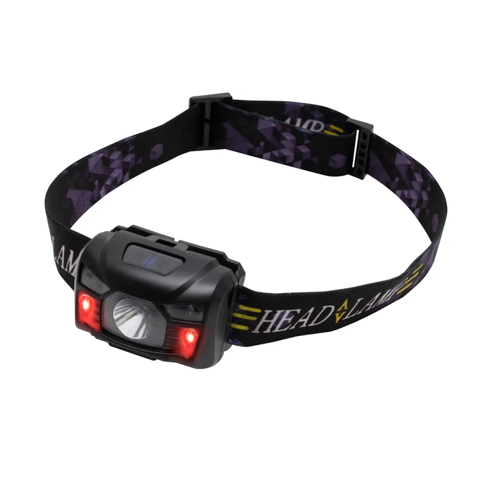 Home HLP 7RP LED tölthető fejlámpa, 100 lm, PIR mozgásérzékelő, 5 funkció, 1200 mAh, ~4 óra üzemidő HLP 7RP