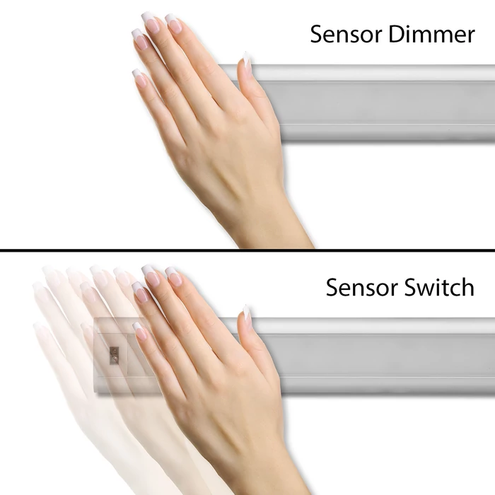 LED világítás szenzoros kapcsolóval pultmegvilágítás 9W adapterrel 55845