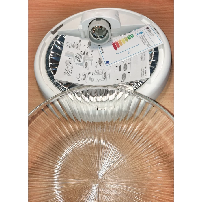 Luna mennyezeti lámpa kristály búrával E27 100W IP44